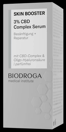 Сыворотка для лица Biodroga Skin Booster 3% CBD Комплекс