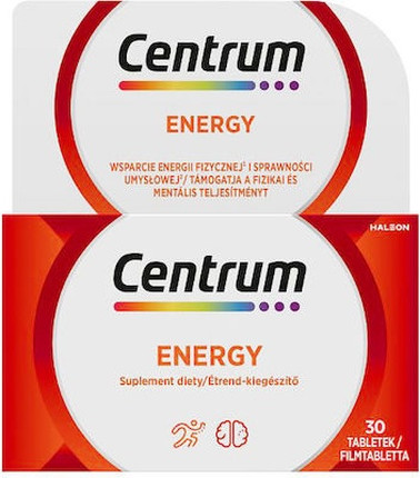 Поливитамины Centrum Energy Поливитамины для энергии и умственной работоспособности