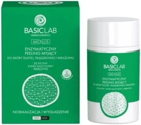Энзимный очищающий скраб для лица Basiclab