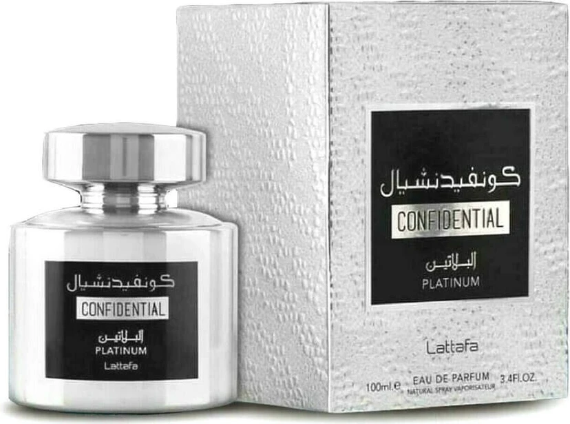 Eau De Parfum Lattafa Confidential Platinum
