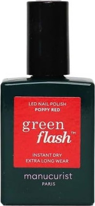 Гель-лак Manucurist Green Flash LED Гель-лак Веганский 12-Free Растительная основа