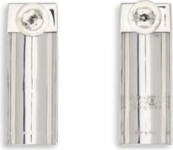 Silver Brass Earrings