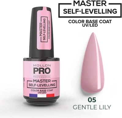 Базовое покрытие Mollon Pro Mol Master Base Self Levelling № 5 Gentle Lily