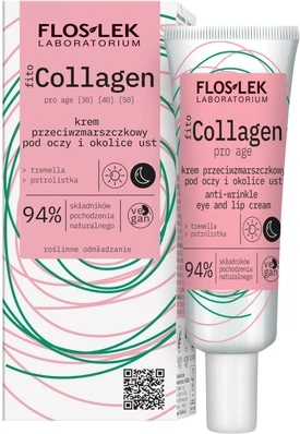 Cream Floslek Fito Collagen Anti-Wrinkle Eye And Lip