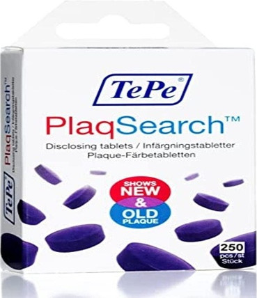 Индикаторный налет TePe TePe Межзубные ершики Таблетки Plaqsearch