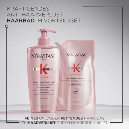 Шампунь Kerastase Genesis Bain Hydra-Fortifiant