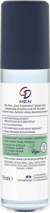 Дезодорант-спрей CDG MEN Cool Freshness