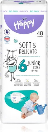 Одноразовые подгузники Bella Baby Happy Soft&Delicate