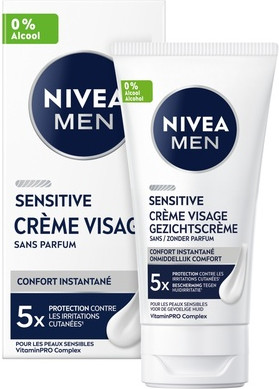 Дневной крем для лица Nivea Sensitive Gentle Moisturizer для чувствительной кожи