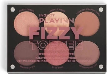 Наборы теней и палетки Inglot Fizzy Toffee Palette
