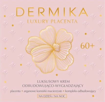 Крем для лица Dermika Luxury Placenta Обновление и Разглаживание