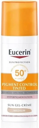 Солнцезащитное средство для лица Eucerin Pigment Control Tinted SPF 50+