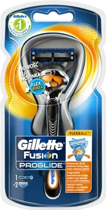 Сменная бритвенная головка Gillette Proglide Flexball с 2 запасными головками