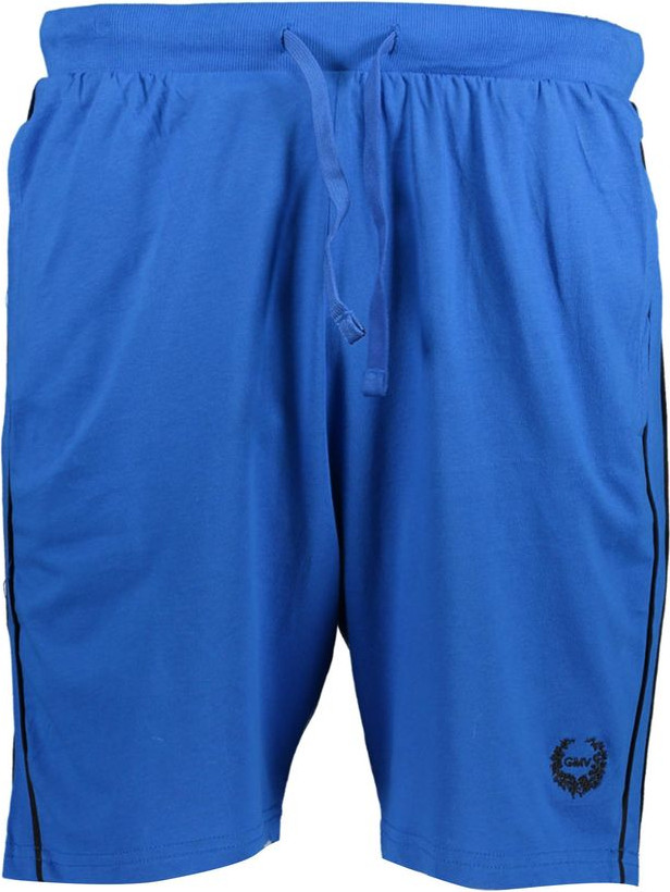 Blue Cotton Pant Diego Venturino