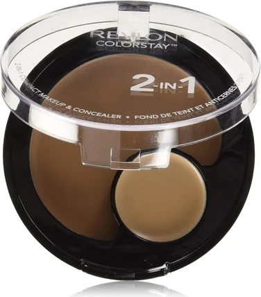 Тональная основа Revlon ColorStay 2-в-1 Компактная Пудра и Консилер
