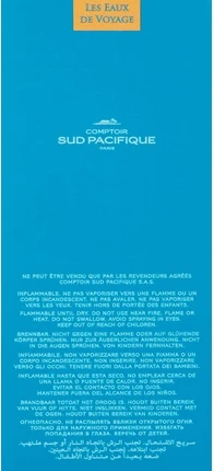 Eau De Toilette Comptoir Sud Pacifique Vanille Ambre