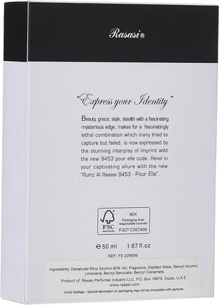 Eau De Parfum Rasasi Rumz Al Rasasi 9453