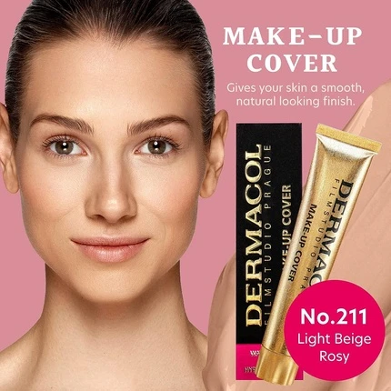 Тональная основа Dermacol Full Coverage Liquid Matte Foundation