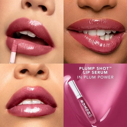 Сыворотка для губ Buxom Plump Shot с пептидами для увеличения объема, блеск для губ