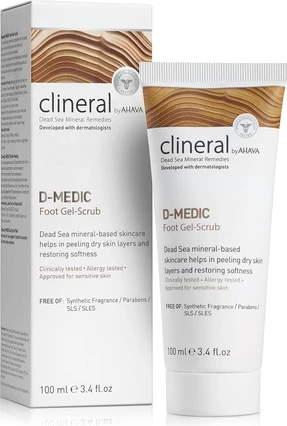 Скраб для ног Ahava CLINERAL