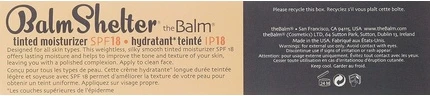 Тонирующий увлажняющий крем Thebalm BalmShelter