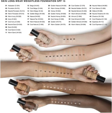 Тональная основа Bobbi Brown Skin Long-Wear Weightless Foundation