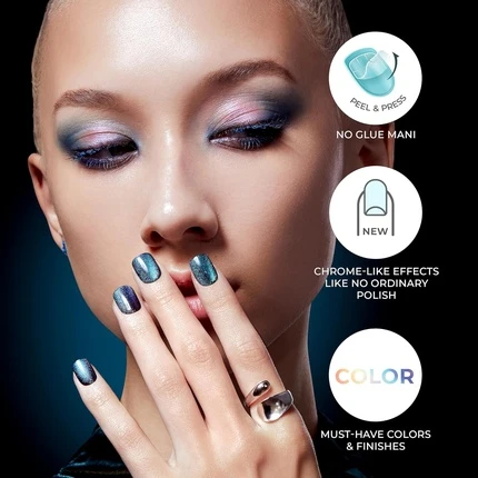 Искусственные ногти Impress Color FX Короткие Сквовал