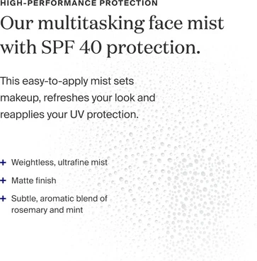 Освежающий спрей для лица Supergoop Resetting Refreshing Mist SPF 40
