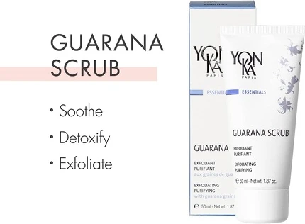 Отшелушивающее средство Yon-Ka Guarana Scrub Мягкий скраб для лица с гуараной и детокс-эффектом