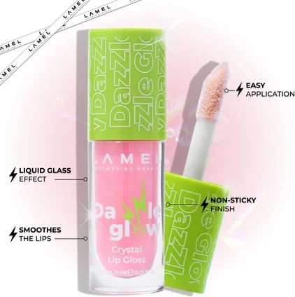 Блеск для губ Lamella Dazzle Glow Crystal Clear