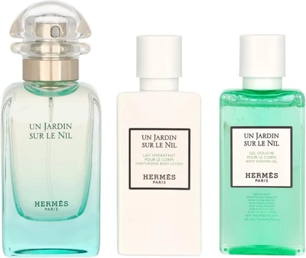 Набор в подарочной упаковке Eau de Toilette Hermes Un Jardin Sur Le Nil