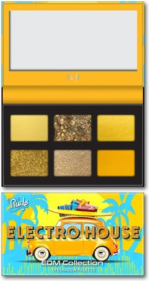 Тени для век Rude Color Themed Vibrant Electro House Eyeshadow