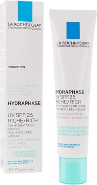 Дневной крем La Roche-Posay Hydraphase Интенсивно увлажняющий крем с защитой от солнца