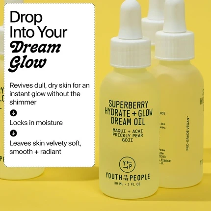 Масло для лица Youth To The People Superberry Hydrate + Glow
