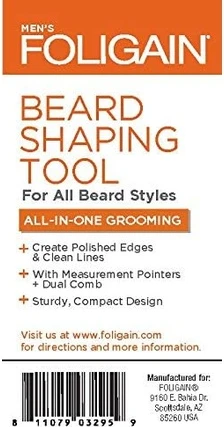 Beard Shaping Tool Foligain