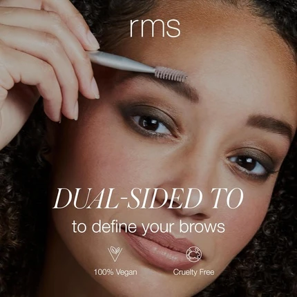 Другая Кисть Rms Beauty Набор 2 Брови Кисть Универсальная Двусторонняя Инструмент для Бровей