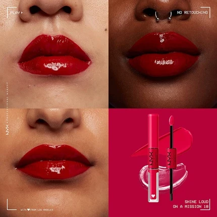 Губной блеск NYX Professional Makeup Shine Loud