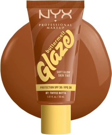 Тональное средство Skin Tint NYX Professional Makeup Buttermelt Glaze