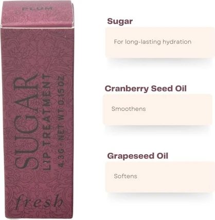 Бальзам для губ Fresh Made Fresh Sugar Lip Treatment Plum