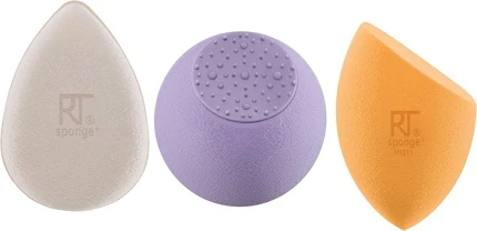 Спонж Real Techniques Beauty Makeup Blenders для очищения лица и нанесения тоника