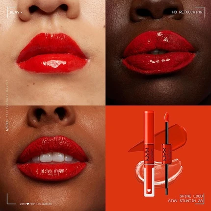 Блеск для губ NYX Shine Loud
