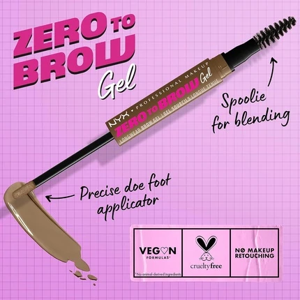 Жидкий гель для бровей NYX Professional Makeup