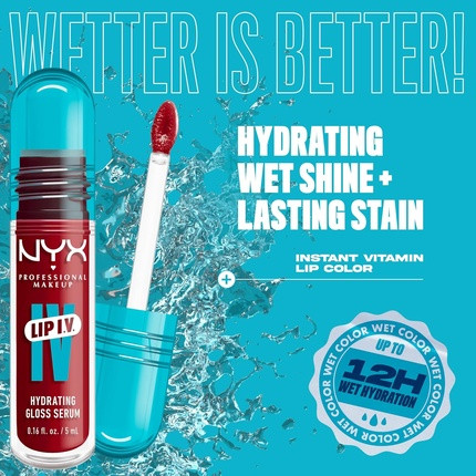 Lip Gloss NYX Professional Makeup Lip IV Hydrating Gloss Stain