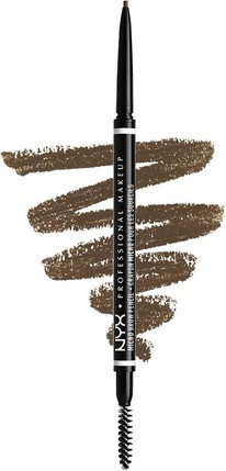 Mechanical Eyebrow Pencil NYX Professional Makeup Micro Brow Pencil Dual Ended with Mechanical Brow Pencil and Spoolie Brush Vegan Formula Shade Ash Brown 05