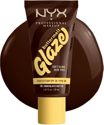 Тинт для кожи NYX Professional Makeup Buttermelt Glaze Soft Glow Skin Tint
