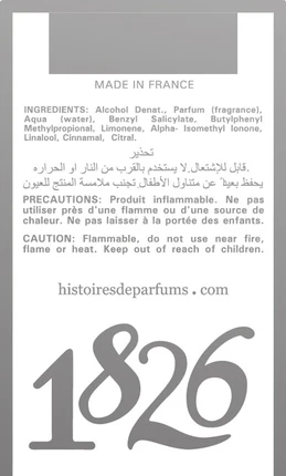 Парфюмерная вода Histoires De Parfums