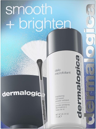 Набор для ухода за кожей лица Dermalogica Smooth and Brighten Christmas Gift Set Полный размер Daily Microfoliant