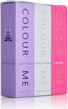 Набор ароматов Colour Me Colour Me Violet Diamond Neon Pink
