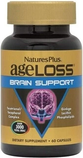 Капсулы Nature's Plus AgeLoss Поддержка Мозга