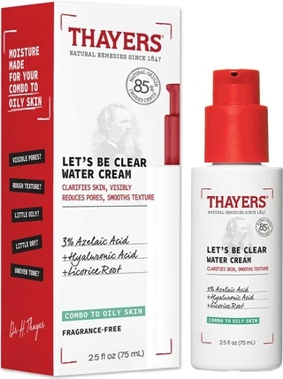 Увлажняющий крем для лица Thayers Let's Be Clear